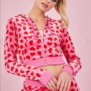 LOYAL MANEATER VELOUR TRACK JACKET